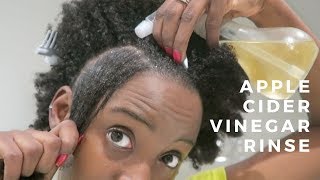 Apple Cider Vinegar Rinse  Dandruff Cure [upl. by Bland]