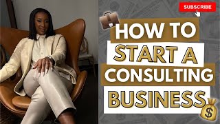 How To Start an ONLINE Consulting Business Under 500 or With NO MONEY  EllieTalksMoneyTourcom [upl. by Milks]