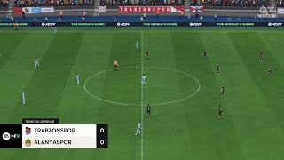 Trabzonspor vs Alanyaspor 23102023 Trendyol Süper Lig EA FC 24 PS5 [upl. by Weeks]