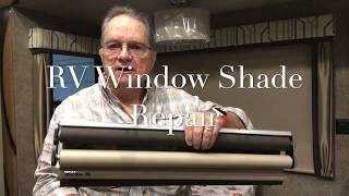 RV Window Shade Repair [upl. by Pedersen1]