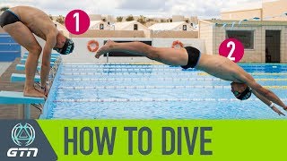 How To Dive For Swimming  A Step By Step Guide [upl. by Ayin]