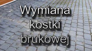 Kostka brukowa  wymiana na nową [upl. by Anirazc]