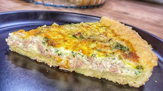 La quiche au thon  recette facile et rapide [upl. by Nary]