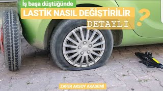 LASTİK NASIL DEĞİŞTİRİLİR  DETAYLI ANLATIM [upl. by Schmidt]