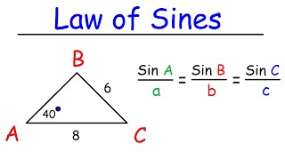 Law of Sines  Basic Introduction [upl. by Nahama276]