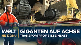 GIGANTEN auf Achse  TRANSPORTPROFIS im Einsatz  HD Doku [upl. by Clorinda]