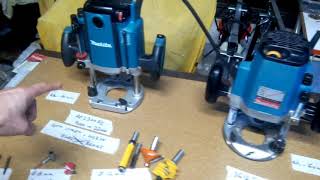 Makita 3612 C or Makita RP2300  big router with variable speed [upl. by Russi]