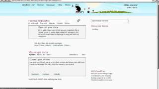 How To Access Your MSN Messenger Via Your Hotmail Account [upl. by Levin]