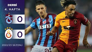 Trabzonspor 00 Galatasaray  4 Hafta  202223 [upl. by Mata]