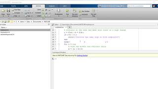 Bisection Method in MATLAB [upl. by Eeryn]