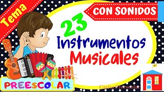 INSTRUMENTOS MUSICALES Para Niños Aprendeencasa [upl. by Hong]