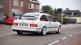 Ford Sierra RS Cosworth  Acceleration  turbo sound [upl. by Ahsilav]