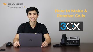 How to Make and Receive Calls with 3CX  3CX Basics [upl. by Nicolette673]