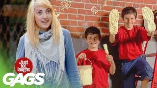 Kid Thief Walks Up Wall Prank [upl. by Aeneas266]