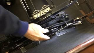 Removing a Rocker Recliner Mechanism [upl. by Anirres]