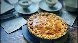 Tourte au poulet et champignons très facile et gourmande [upl. by Narton]