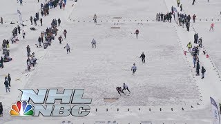 Hockey Day in America US Pond Hockey Champs celebrates grassroots hockey  NBC Sports [upl. by Ahseenal703]