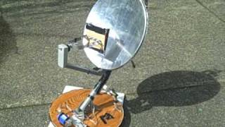 Sun Tracking Solar Concentrator [upl. by Garwood390]