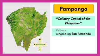 Ang Mga Lalawigan sa Gitnang Luzon  Lokasyon Direksyon Sukat Topograpiya at Populasyon [upl. by Ahsiea]