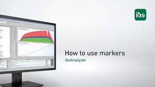 ibaAnalyzer How to use markers 07 [upl. by Josiah703]