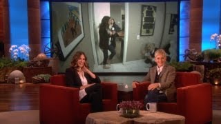 Ellen Scares Julia Roberts Backstage [upl. by Norrahs]