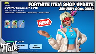 NEW SUMMITSEEKER EVIE SET Fortnite Item Shop January 20th 2024 Fortnite Chapter 5 [upl. by Naji]