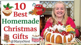 10 Best Homemade Christmas Gifts Marathon and More [upl. by Constantina]