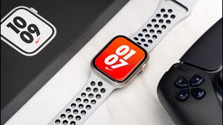 Apple Watch SERIES 7 NIKE EDITION  REVIEW [upl. by Sulamith]