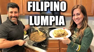 DEEP FRIED FILIPINO LUMPIA RECIPE  Making Traditional Homemade Lumpia Rolls  COOK WITH ME [upl. by Ahsekyw827]