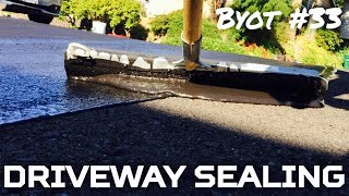 DIY DRIVEWAY SEALING [upl. by Fantasia695]