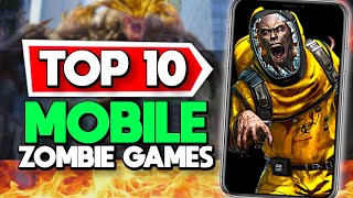 Top 10 Best Mobile Zombie Games Android  iOS [upl. by Orme]