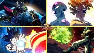 Dragon Ball FighterZ  All Dramatic Finish wDLC Season 3 ENG [upl. by Attenyt]