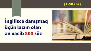 İngilis dili  Ən vacib 800 söz 1 [upl. by Haynor]