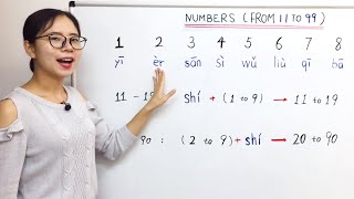 Counting from 11 to 99 in Mandarin Chinese  Beginner Lesson 8  HSK 1 [upl. by Austine115]