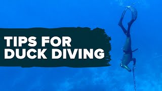 How To Duck Dive  ADRENO [upl. by Nnahtebazile]