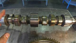 Performing a Visual Inspection of Camshaft [upl. by Einnos878]