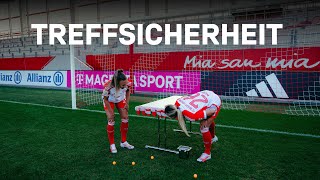 „Treffsicherheitquot  FCBFrauen Challenge [upl. by Ceporah]