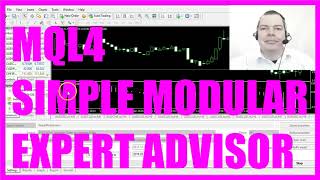 MQL4 TUTORIAL  SIMPLE MODULAR EXPERT ADVISOR [upl. by Nimajnab]