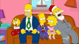 The simpsons Christmas card slide show [upl. by Cris]