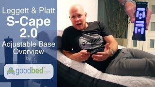 SCape 20 Adjustable Bed by Leggett amp Platt Explained by GoodBedcom [upl. by Enorahs160]