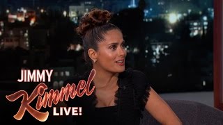 Salma Hayek Prefers Cursing in Spanish [upl. by Eahsel]