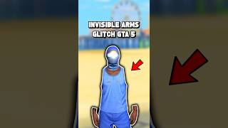 GTA 5 Invisible Arms Glitch Tutorial gta5glitch gta5 gta5clothingglitches gta5invisiblearms [upl. by Aelahc]