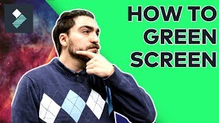 How To Use a Green Screen  Filmora Tutorial [upl. by Namhcan]