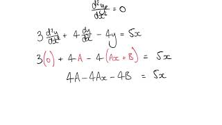 Solving NonHomogenous Second Order Differential Equations [upl. by Clea]