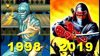 Evolution of Shinobi game 19872011 [upl. by Sioled]