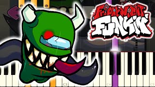 Ejected  Friday Night Funkin VS Impostor V3 Piano Tutorial [upl. by Kelbee]