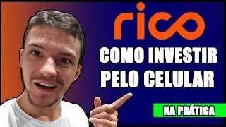 ENTENDA COMO FUNCIONA O NOVO APLICATIVO DA CORRETORA RICO [upl. by Theodosia]