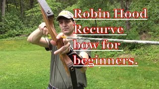 How to shoot a recurve bow for beginners [upl. by Kerk]