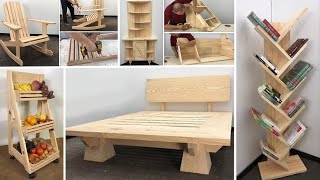 5 Proyectos en Madera Que debes Hacer Alguna Vez  Tutorial de Carpinteria [upl. by Sulienroc]