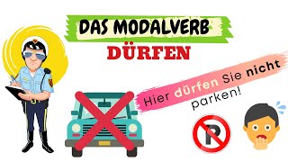 Das Modalverb DÜRFEN  Deutsch lernen  Learn German [upl. by Dickson964]